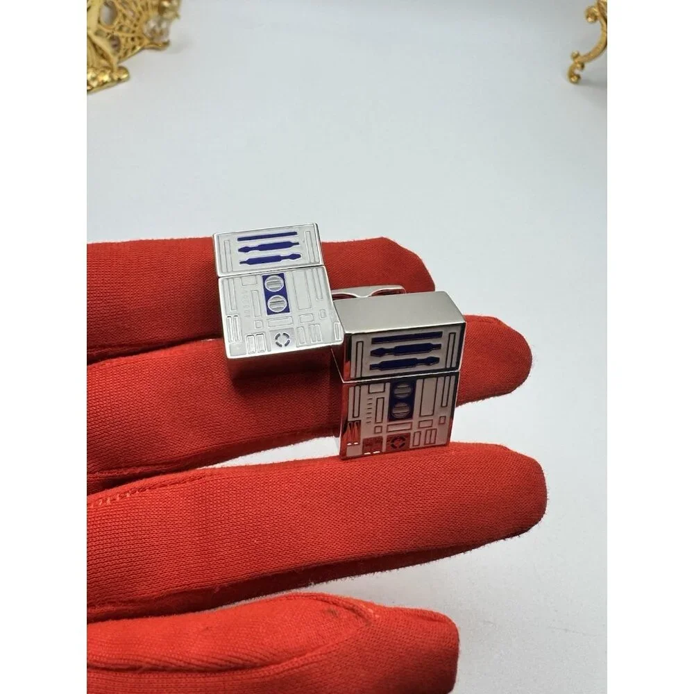 Star Wars Lucas Films R2D2 Cufflinks Jewelry 4GB USB Flash Drive Whit Box - Picture 12 of 12
